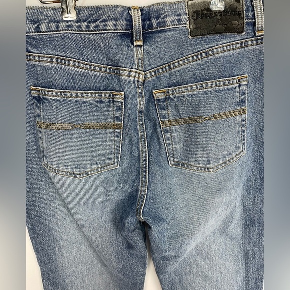 Express extreme flare 100% cotton denim jeans women’s size 11/12S Express - Picture 12 of 13